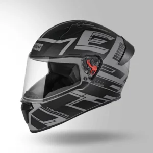 STUDDS Thunder Communication Ready D3 Matt Grey Black Bluetooth Full Face Helmet