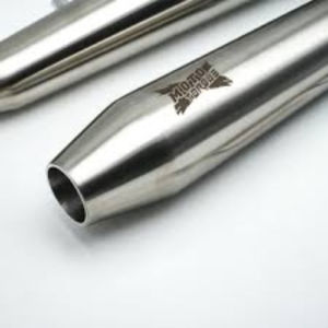 Moto Torque Bolt Pro Matte Exhaust installed on Royal Enfield Interceptor 650