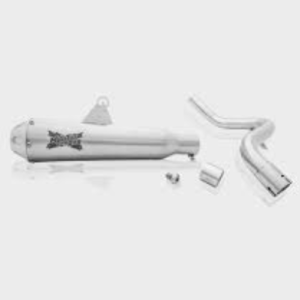 Moto Torque KTM Performance Exhaust Stainless Steel Semi Full System with Aluminium End Cap