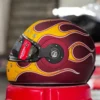 SMK RETRO INFERNO MA347 FULL FACE HELMET