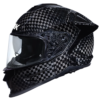 SMK Titan Carbon Solid GL CA 200 premium carbon fiber full face motorcycle helmet