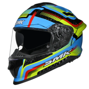 SMK Titan Carbon Razor GL254 premium carbon fiber full face motorcycle helmet