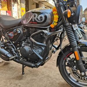 BS Auto Hunter 350 crash guard bull design black stainless steel rust free