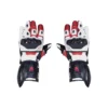 Roaring Toyz 33 Red Line Racer Riding Gloves red protective bike gloves with knuckle protection