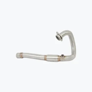 NORIFUMI KLX 230 Whoops 2024 Stainless Steel Exhaust slip-on with aggressive design and polished finish