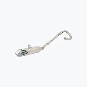 NORIFUMI KLX 230 Whoops 2024 Stainless Steel Exhaust slip-on with aggressive design and polished finish