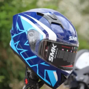 SMK STELLAR-STAGE GL551 GLOSSY FULL FACE HELMET
