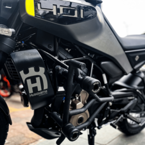 Hyperrider Crash Guard KTM Duke Gen 3 Husqvarna 250 401 2024 with CNC Delrin sliders black