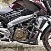 HYPERRIDER Bajaj Dominar Crash Guard Type 2 with frame sliders heavy duty engine protection