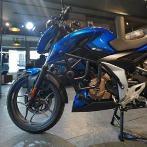 HYPERRIDER Bajaj Dominar Crash Guard Type 2 with frame sliders heavy duty engine protection