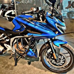 HYPERRIDER Bajaj Dominar Crash Guard Type 2 with frame sliders heavy duty engine protection