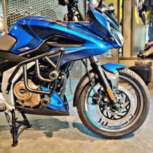 HYPERRIDER Bajaj Dominar Crash Guard Type 2 with frame sliders heavy duty engine protection