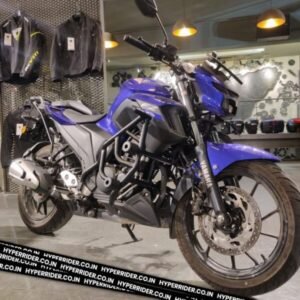 HYPERRIDER Yamaha FZ 250 crash guard with CNC Delrin frame sliders heavy duty bike protection