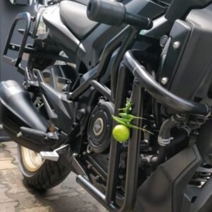 HYPERRIDER Bajaj Dominar Crash Guard Type 2 with frame sliders heavy duty engine protection