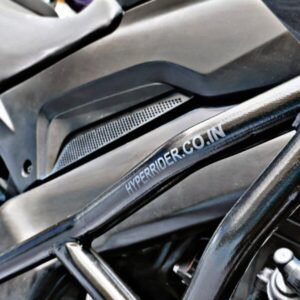 Hyperrider Crash Guard Type 2 for Bajaj Dominar 250 UG with frame sliders and 2-piece protection design