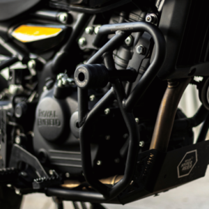 HYPERRIDER Crash Guard for Royal Enfield Himalayan 450 with CNC Delrin frame slider