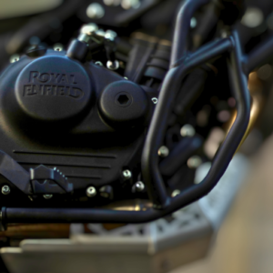 HYPERRIDER Crash Guard for Royal Enfield Himalayan 450 with CNC Delrin frame slider